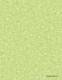 Greenheart: 50-page Very Thin Journal for Writing, School or Taking Notes (8.5 x 11 Inches / Green)