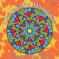 Title: Geometric Mandalas: Relaxing Coloring Book for Adults, Author: Alex Williams