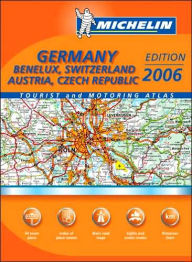 Michelin Germany, Benelux, Austria, Switzerland, Czech Republic Atlas