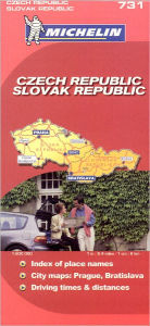 Title: Czech and Slovak Republics Map, Author: Michelin Travel Publications