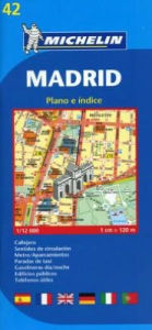 Michelin Madrid Street Map #42