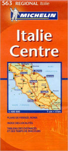 Italie Centre Map (Central Italy)