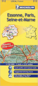 Michelin Map France: Essone, Paris, Seine-et-Marne 312