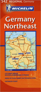 Northeast Germany Map