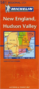 New England Hudson Valley Map