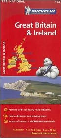 Title: Michelin Great Britain & Ireland Map 713, Author: Michelin