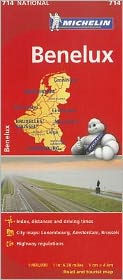 Title: Michelin Benelux Map 714: Belgium, The Netherlands, Luxembourg, Author: Michelin Travel & Lifestyle
