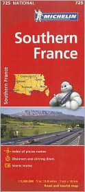 Title: Michelin France, South Map 725, Author: Michelin Travel and Lifestyle