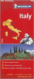 Title: Michelin Italy Map 735, Author: Michelin Travel Publications