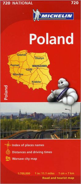 Michelin Poland Map 720