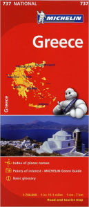 Title: Greece Map, Author: Michelin Travel Publications
