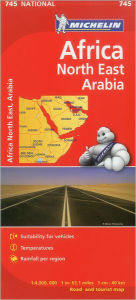 Title: Northeast Africa & Arabia Map, Author: Michelin Travel Publications