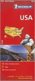 Title: Michelin USA Road Map 761, Author: Michelin Travel Publications