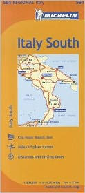 Title: Michelin Italy: South Map 564, Author: Michelin Travel Publications