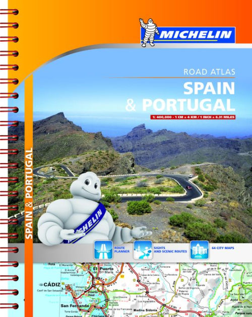 Michelin Spain & Portugal Road Atlas by Michelin Travel Publications