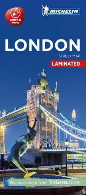 Michelin London City Map - Laminated