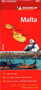 Title: Michelin Malta Map 801, Author: Michelin