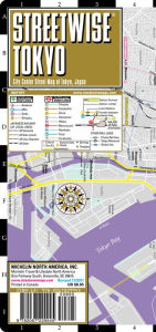 Title: Streetwise Tokyo Map - Laminated City Center Street Map of Tokyo, Japan, Author: Inc. Michelin North America