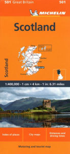 Title: Great Britain: Scotland Map # 501, Author: Michelin