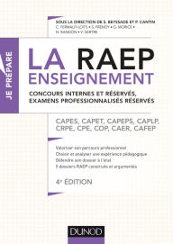 Title: La Raep enseignement - Concours internes et réservés, examens professionnalisés réservés: CAPES, CAPET, CAPEPS, CAPLP, CRPE, CPE, COP, CAER, CAFEP, Author: Sylvie Beyssade