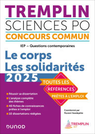 Title: Tremplin Concours IEP Questions contemporaines 2025: Le Corps. Thème 2, Author: Florent Vandepitte