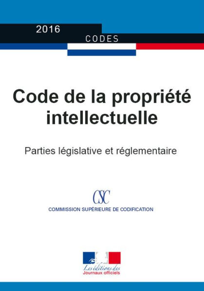 Code de la propriété intellectuelle: Législation et réglementation - n° 20041