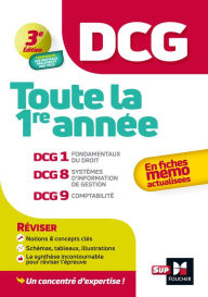 Title: DCG - Toute la 1ère année du DCG 1, 8, 9 en fiches - 2024 - Révision 2024-2025, Author: Alain Burlaud