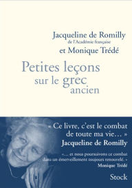 Title: Petites leçons sur le grec ancien, Author: Jacqueline de Romilly