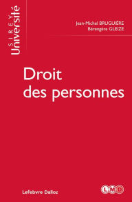 Title: Droit des personnes, Author: Jean-Michel Bruguière