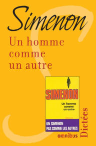 Title: Un homme comme un autre, Author: Georges Simenon