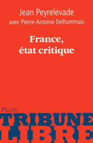 Title: France, état critique, Author: Jean Peyrelevade