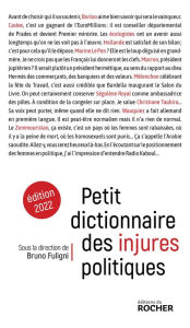 Title: Petit dictionnaire des injures politiques, Author: Editions du Rocher