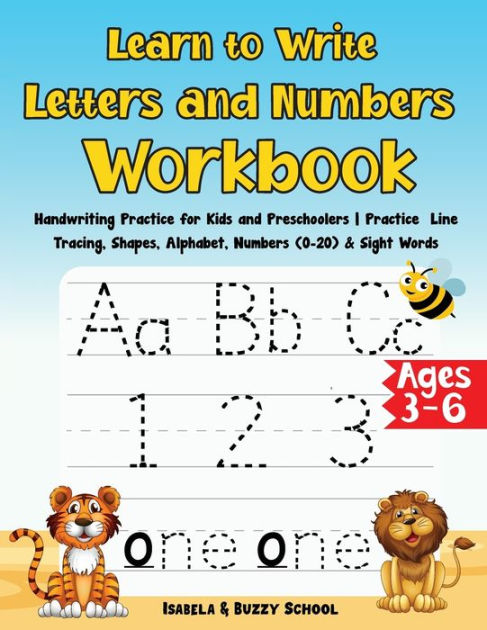 Tracing book for 3 year olds: letters (alphabets ), numbers, shapes and  lines - Preschool activites books kindergarten (Paperback)