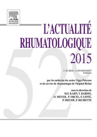 Title: L'actualité rhumatologique 2015, Author: Thomas Bardin