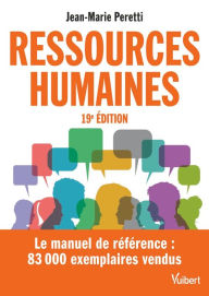 Title: Ressources humaines: Le manuel de référence - Plus de 80000 exemplaires vendus, Author: Jean-Marie Peretti