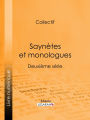 Saynètes et monologues: Deuxième série