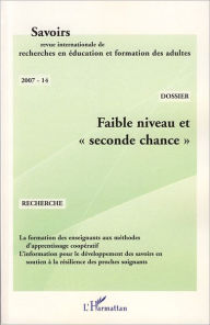 Title: Faible niveau et seconde chance, Author: Editions L'Harmattan