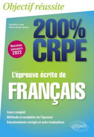 Title: L'épreuve écrite de français - CRPE Nouveau concours 2022, Author: Géraldine Camy