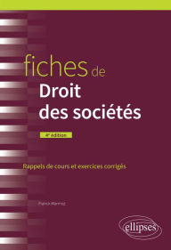 Title: Fiches de droit des sociétés, Author: Franck Marmoz