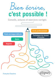 Title: Bien écrire, c'est possible ! Conseils, astuces et exercices corrigés, Author: Françoise Claustres