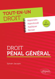 Title: Droit pénal général, Author: Sylvain Jacopin