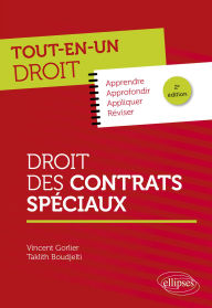 Title: Droit des contrats spéciaux, Author: Vincent Gorlier