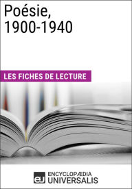 Title: Poésie, 1900-1940: Les Fiches de lecture d'Universalis, Author: Encyclopaedia Universalis