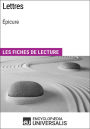 Lettres d'Épicure: Les Fiches de lecture d'Universalis