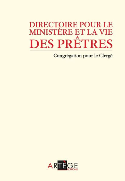 Directoire pour le ministère et la vie des prêtres: Nouvelle édition