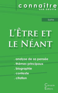 Title: Fiche de lecture L'Ã¯Â¿Â½tre et le NÃ¯Â¿Â½ant de Jean-Paul Sartre (Analyse philosophique de rÃ¯Â¿Â½fÃ¯Â¿Â½rence et rÃ¯Â¿Â½sumÃ¯Â¿Â½ complet), Author: Jean-Paul Sartre