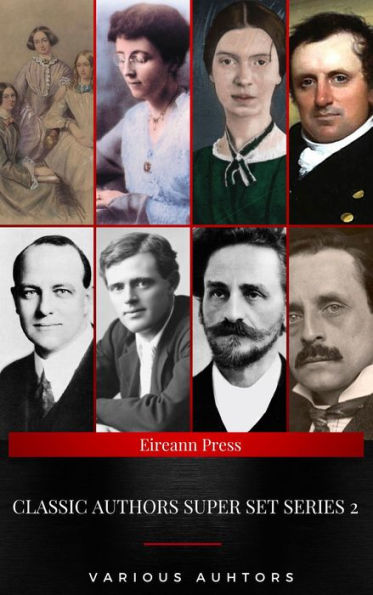 Classic Authors Super Set Series 2: J. M. Barrie, L. Frank Baum, James Allen, The Brontë Sisters, Jack London, PG. Wodehouse...