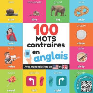 Title: 100 mots opposés en anglais: Imagier bilingue pour enfants : français / anglais avec prononciations, Author: Yukibooks