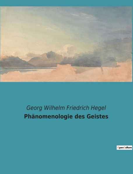 Phänomenologie des Geistes