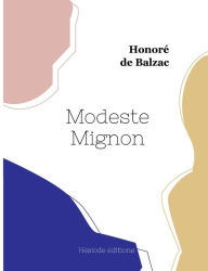 Title: Modeste Mignon, Author: Honorï de Balzac